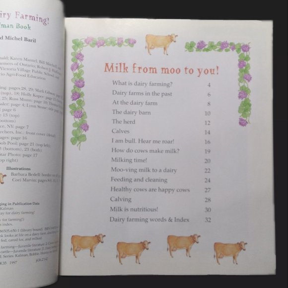 Hooray for Dairy Farming Book - Picture 3 of 3